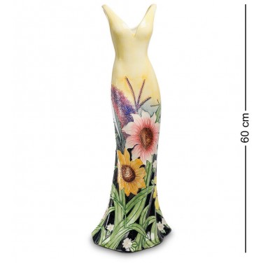 Фарфоровая ваза Летнее платье