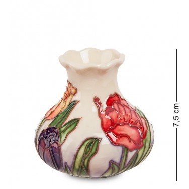 Фарфоровая ваза Дикие тюльпаны