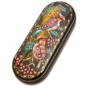 Шкатулка Красочные свиристели (ручная работа) Шкатулка Красочные свиристели (ручная работа)