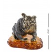 Фигурка Английский бульдог (янтарь) Фигурка Английский бульдог (янтарь)
