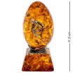 Фигурка Роза на яйце (янтарь) Фигурка Роза на яйце (янтарь)