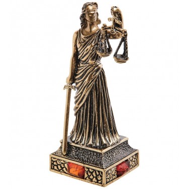 Фигурка Богиня правосудия (янтарь)