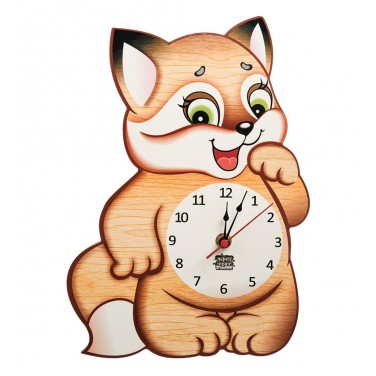 Часы настенные Милый лисёнок