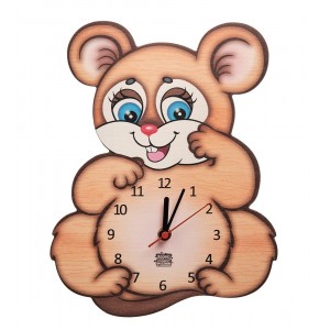 Часы настенные Игривая мышка