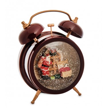Часы-будильник с подсветкой Рождество