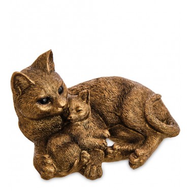 Фигурка Кошка с котенком