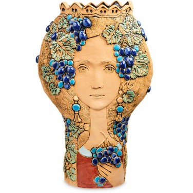 Керамическая ваза Виноградная богиня