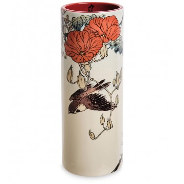 Керамическая ваза Ласточкин цветник