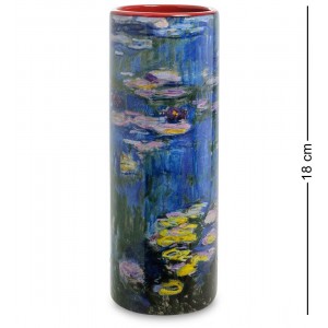 Керамическая ваза Водяные лилии