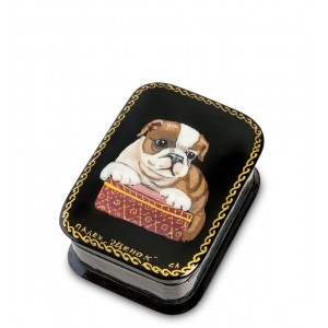 Шкатулка Милый щенок (ручная работа) Шкатулка Милый щенок (ручная работа)