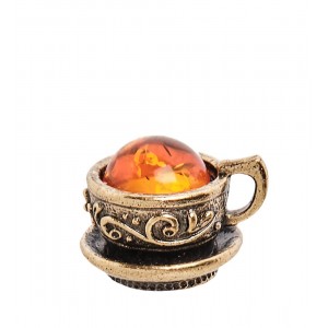 Фигурка Чашечка (янтарь) Фигурка Чашечка (янтарь)