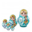 Матрешка Лазурная мечта (малая)