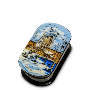 Шкатулка Зимний скит (ручная работа) Шкатулка Зимний скит (ручная работа)