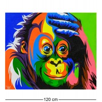 Картина Счастливая обезьянка