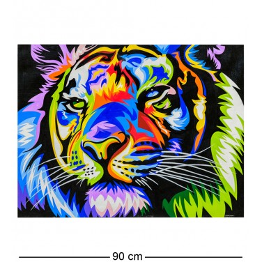 Картина Красочный тигр