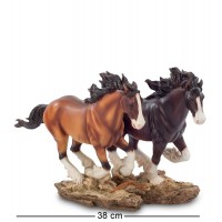 Статуэтка Два мустанга