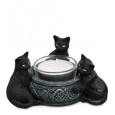 Подсвечник Три кота