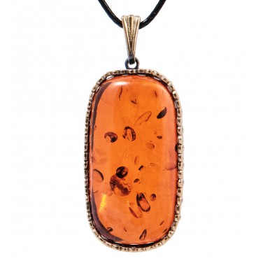 Подвеска Классика (янтарь)