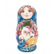Матрешка - неваляшка Дед Мороз с подарками