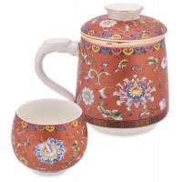 Чайный набор Шелковые цветы