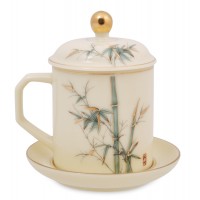 Чайная пара Золотой бамбук