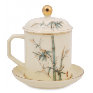 Чайная пара Золотой бамбук