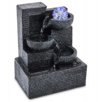 Декоративный фонтан Мелодия воды (с подсветкой)