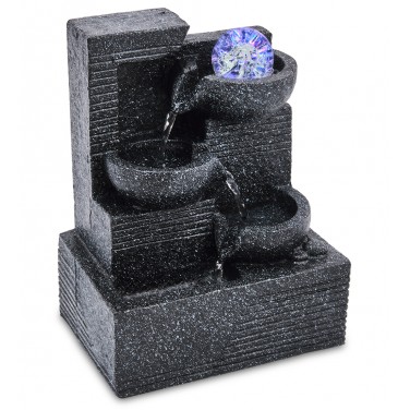 Декоративный фонтан Мелодия воды (с подсветкой)