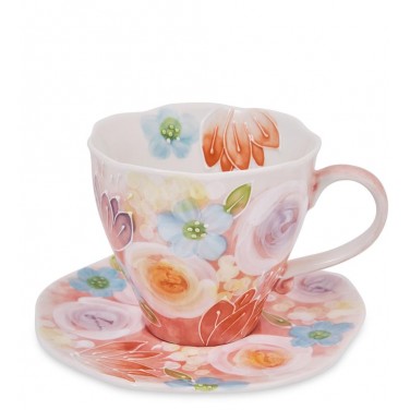 Чайная пара Цветочная поляна