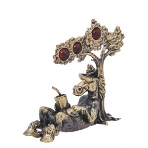 Фигурка Счастливый конь (янтарь)