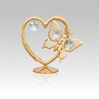 Фигурка Бабочка в сердце