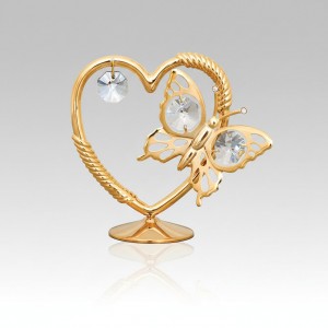 Фигурка Бабочка в сердце