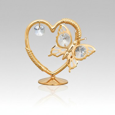 Фигурка Бабочка в сердце