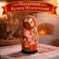 Матрешка Купец Иголочкин