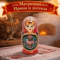 Матрешка Ирина и  лотосы