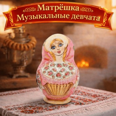 Матрешка Музыкальные девчата