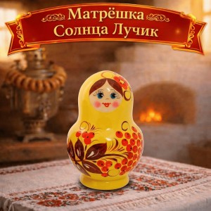 Матрешка Солнца Лучик Матрешка Солнца Лучик