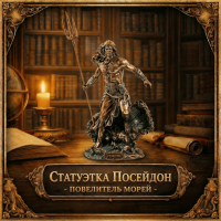 Статуэтка Посейдон - повелитель морей
