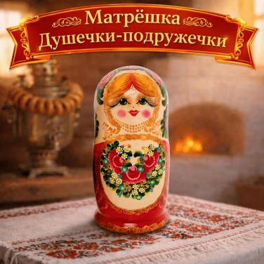 Матрешка Душечки-подружечки