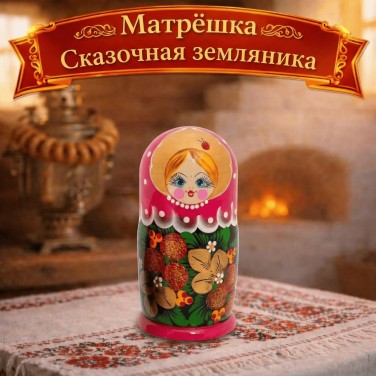 Матрешка Сказочная земляника