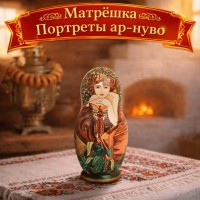 Матрешка Портреты ар-нуво