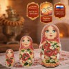 Матрешка Мария с маковым букетом - Фото № 2