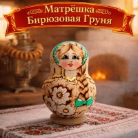 Матрешка Бирюзовая Груня