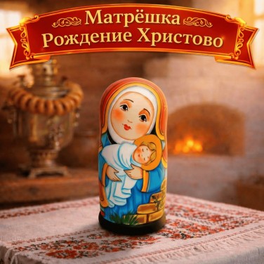 Матрешка Рождение Христово
