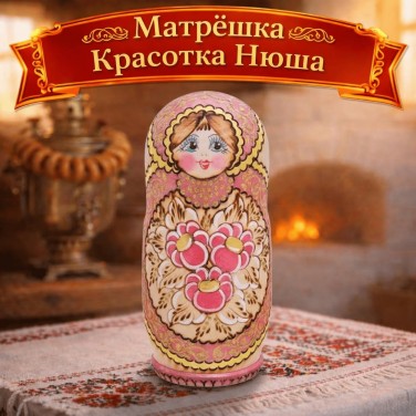 Матрешка Красотка Нюша