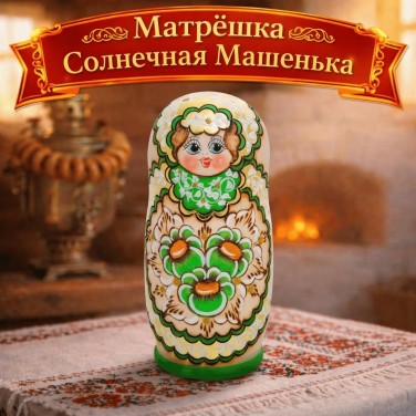 Матрешка Солнечная Машенька