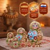 Матрешка Незабудки - Фото № 2