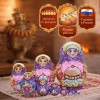 Матрешка Глаша с караваем - Фото № 2