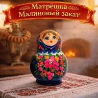 Матрешка Малиновый закат