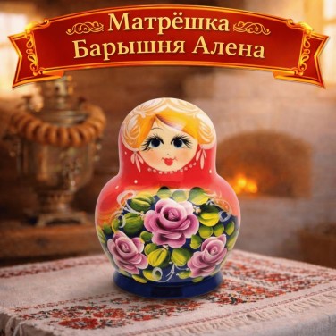 Матрешка Барышня Алена